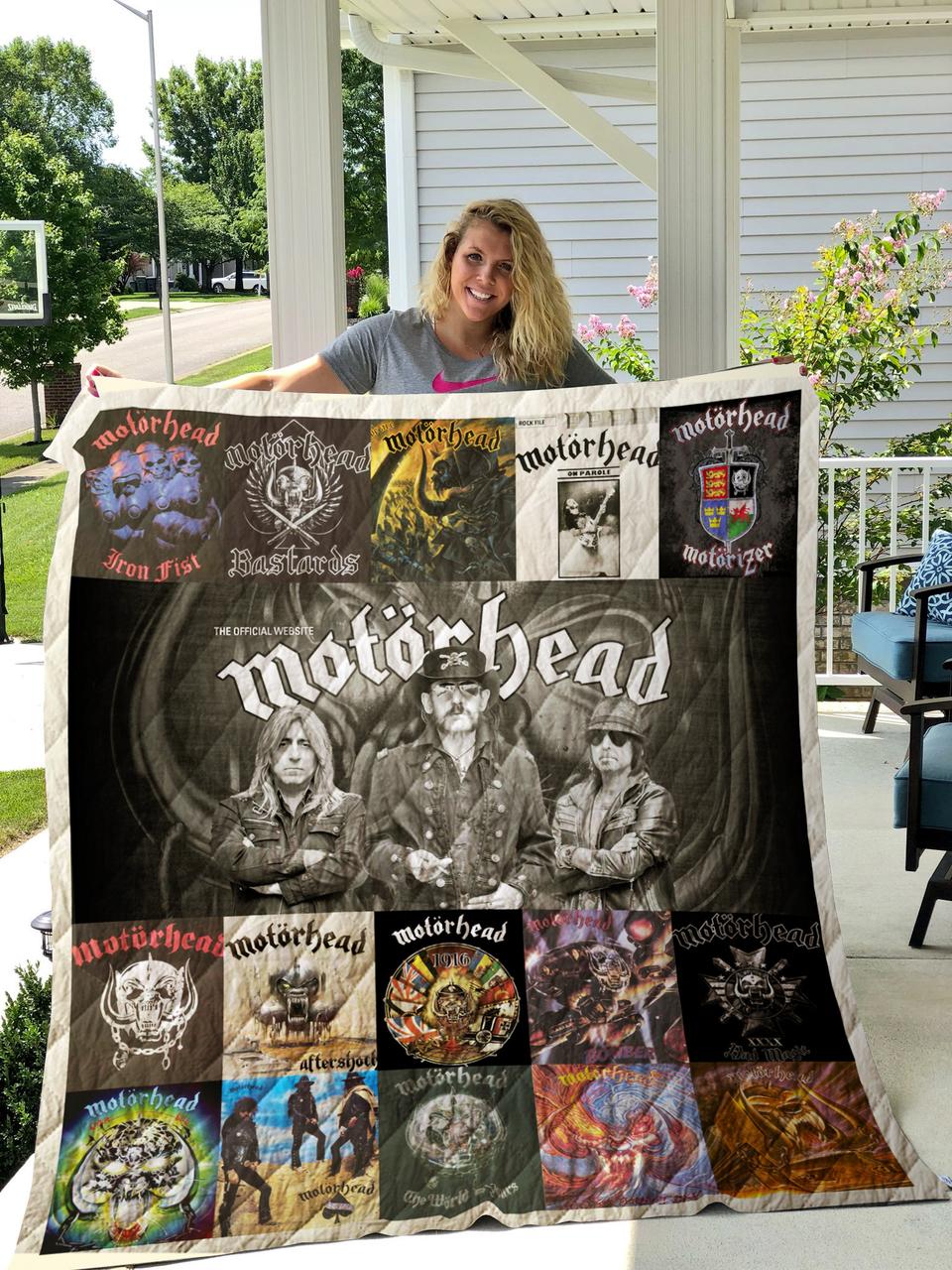 Motrhead Albums Quilt Blanket