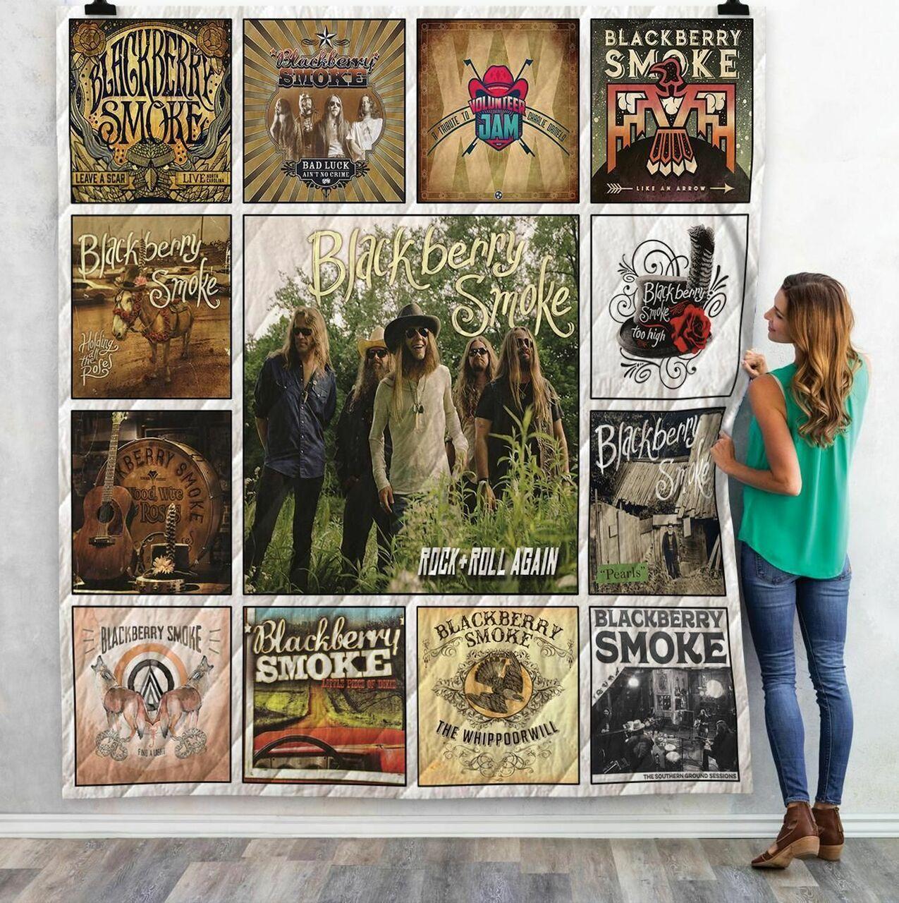 Blackberry Smoke Albums Quilt Blanket