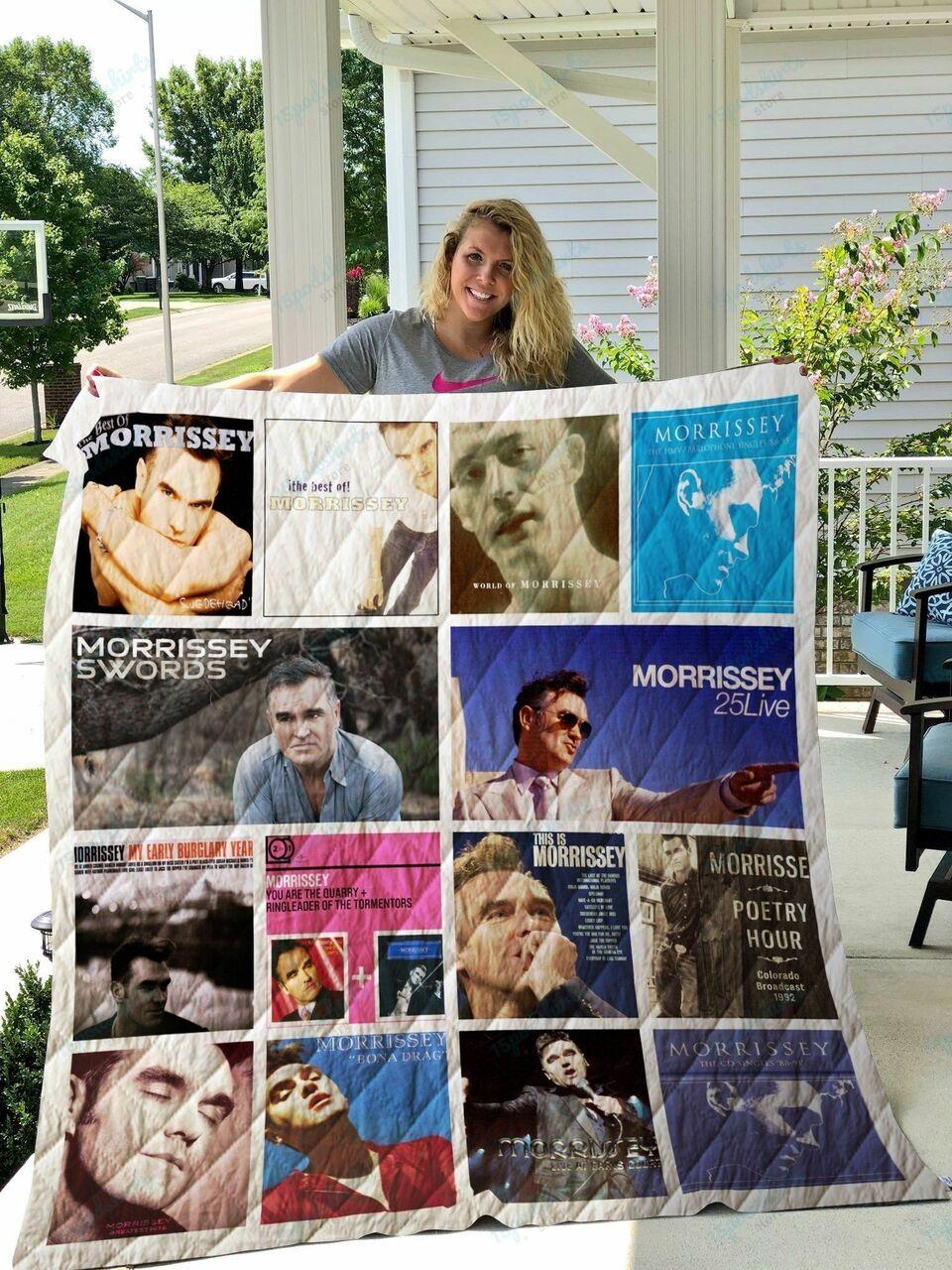 M Morrissey Albums Quilt Blanket For Fans