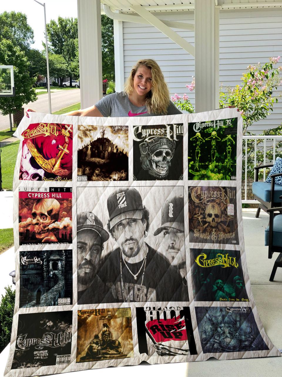 Cypress Hill Albums Quilt Blanket