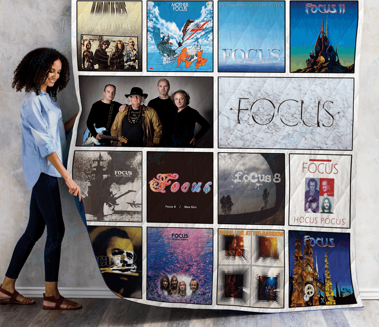 Focus Albums Quilt Blanket