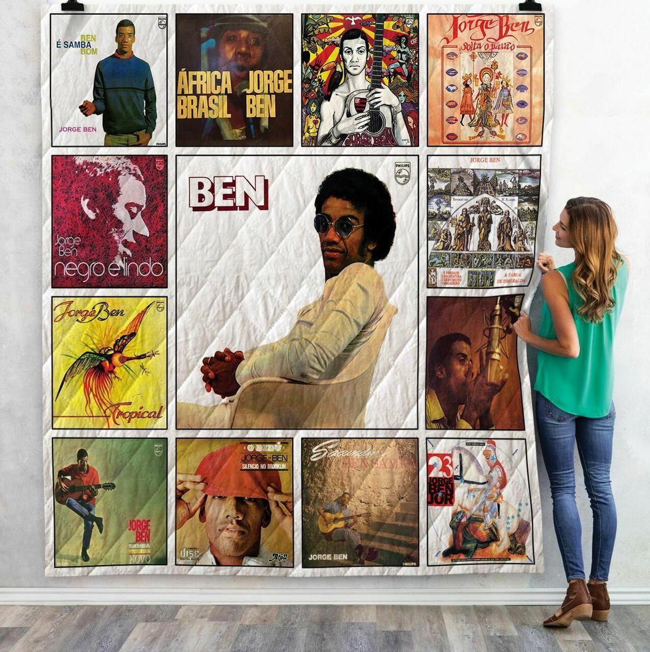 Jorge Ben Albums Quilt Blanket