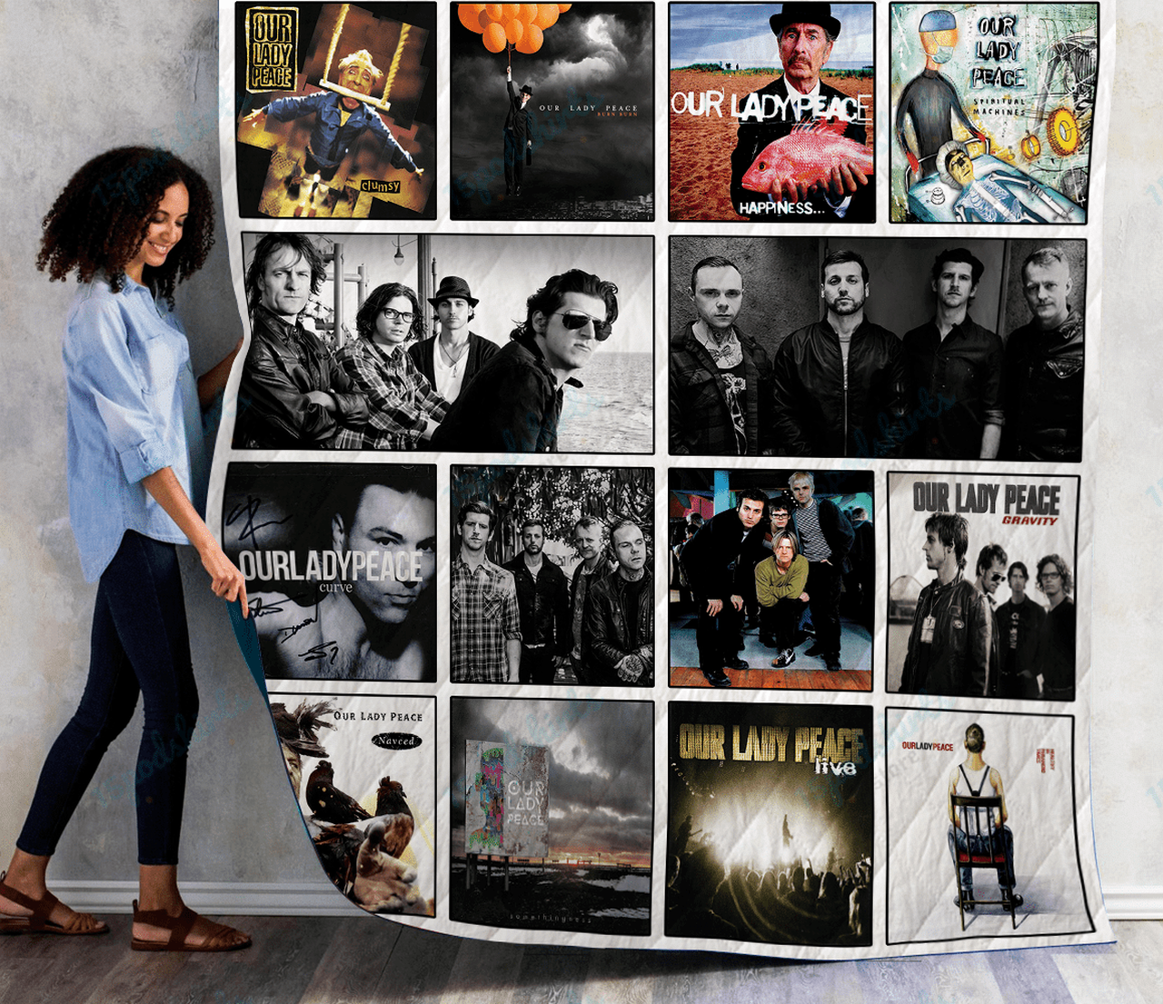 Our Lady Peace Albums Quilt Blanket