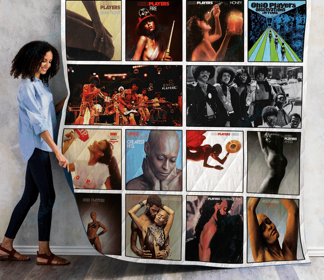 Ohio Players Albums Quilt Blanket