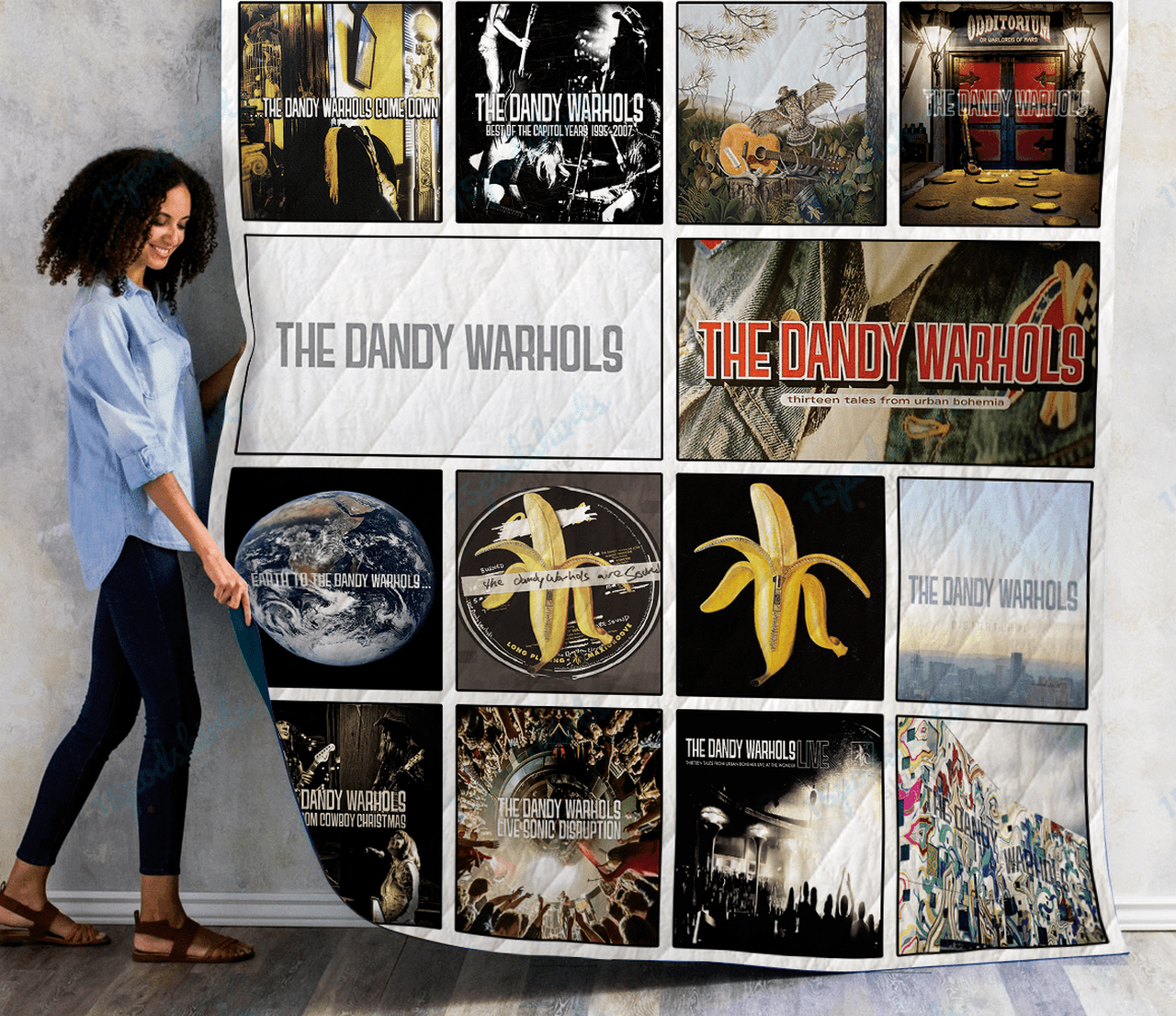 The Dandy Warhols Albums Quilt Blanket