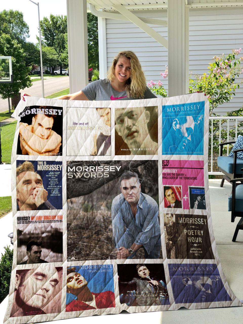 Morrissey Albums Quilt Blanket For Fans