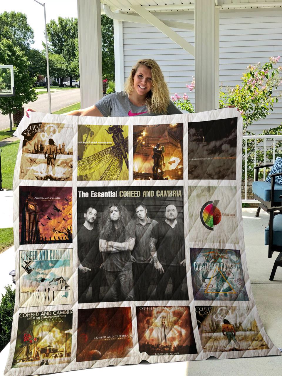 Coheed And Cambria Albums Quilt Blanket For Fans