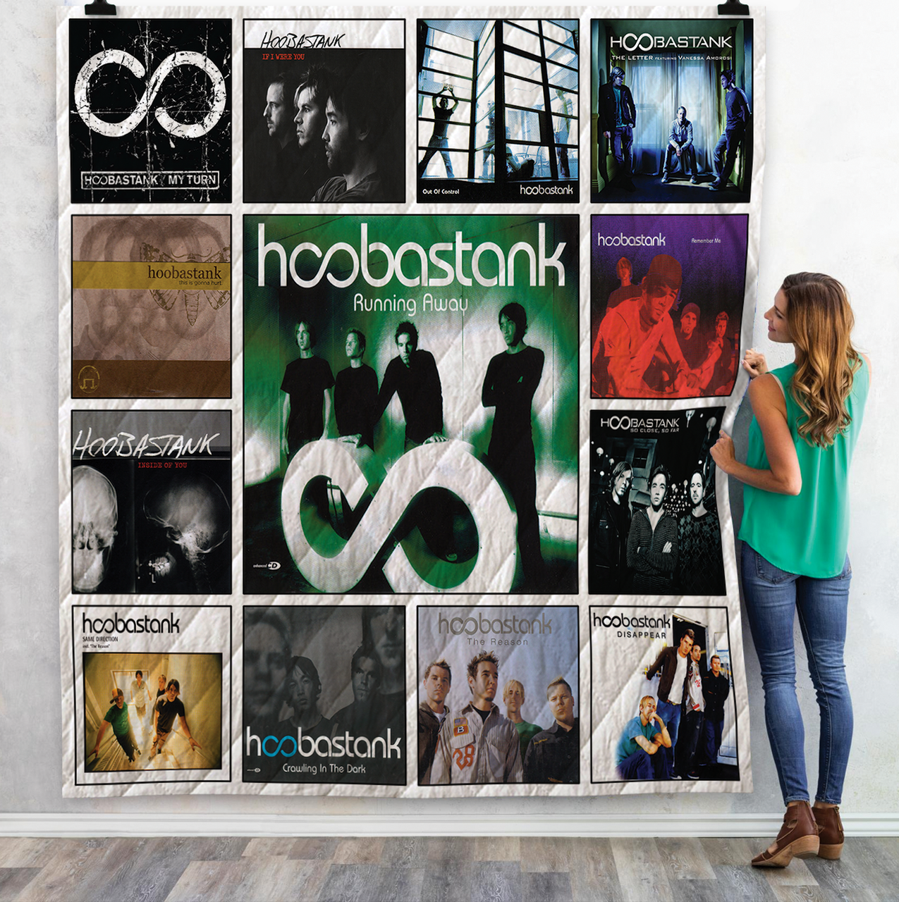 Hoobastank Albums Quilt Blanket For Fans