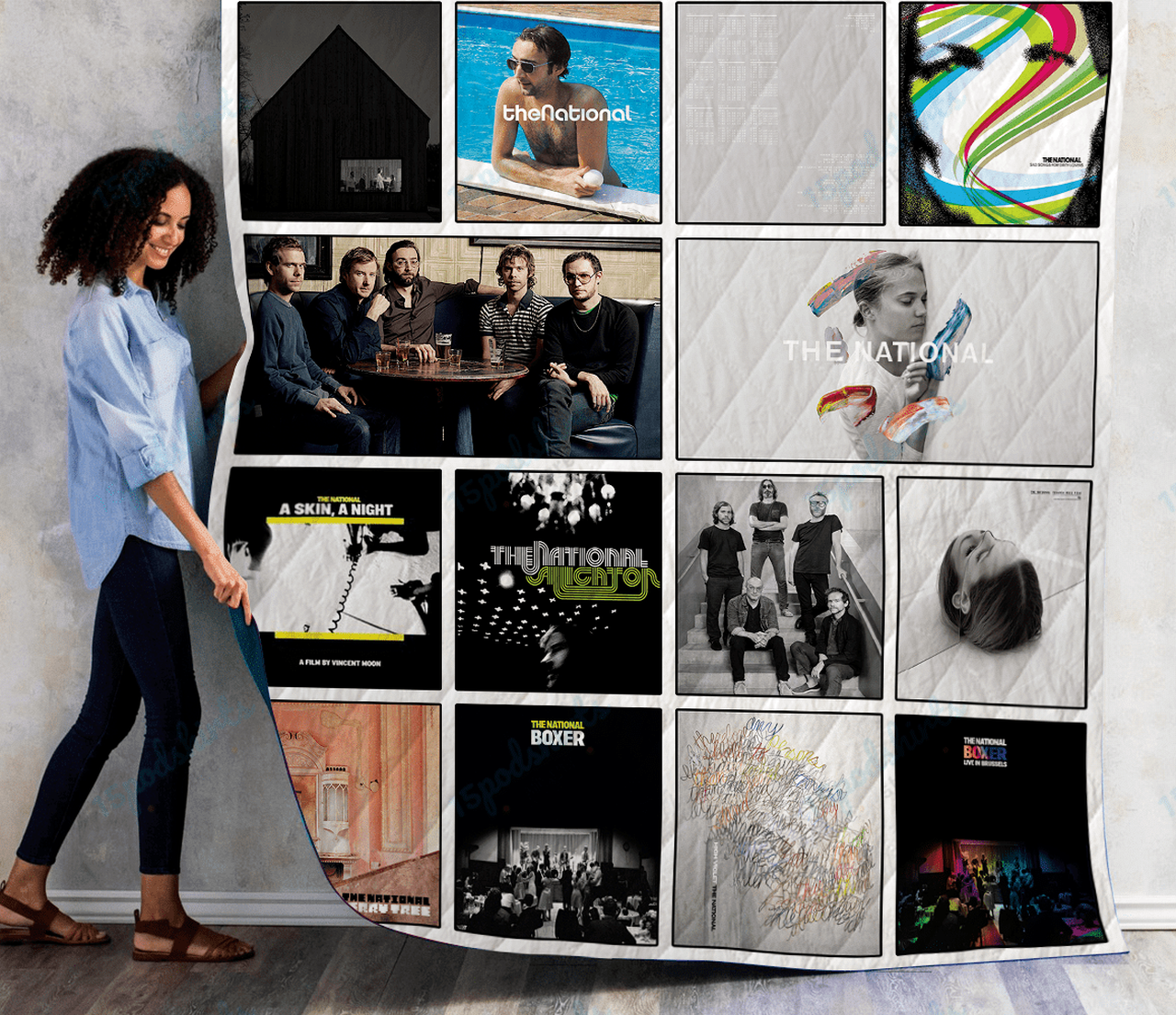 The National Albums Quilt Blanket For Fans