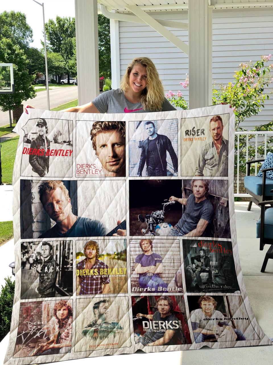 Dierks Bentley Albums Quilt Blanket