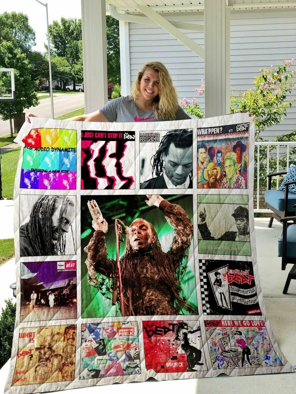 Roger Charlery Albums Quilt Blanket