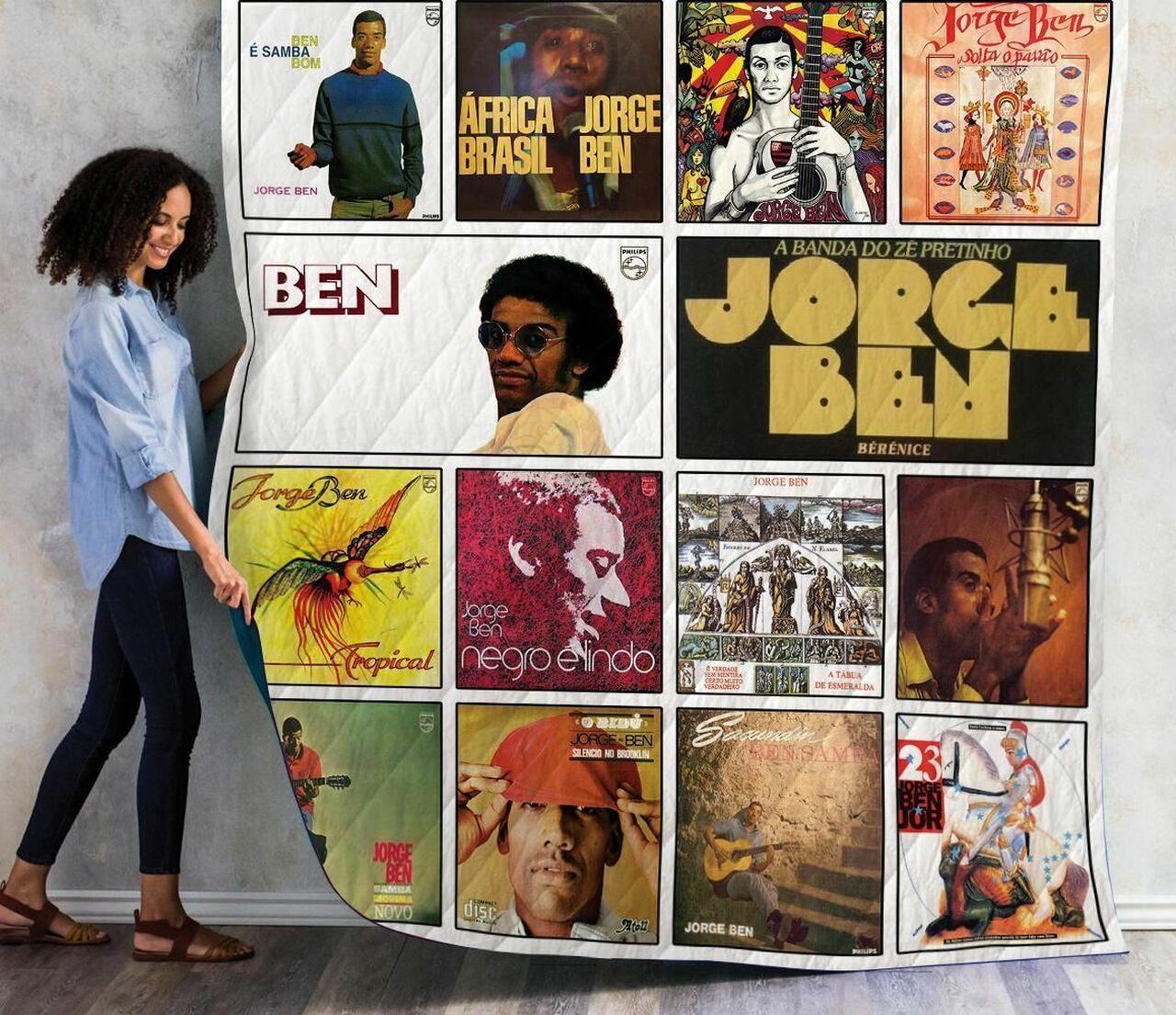 Jorge Ben Albums Quilt Blanket