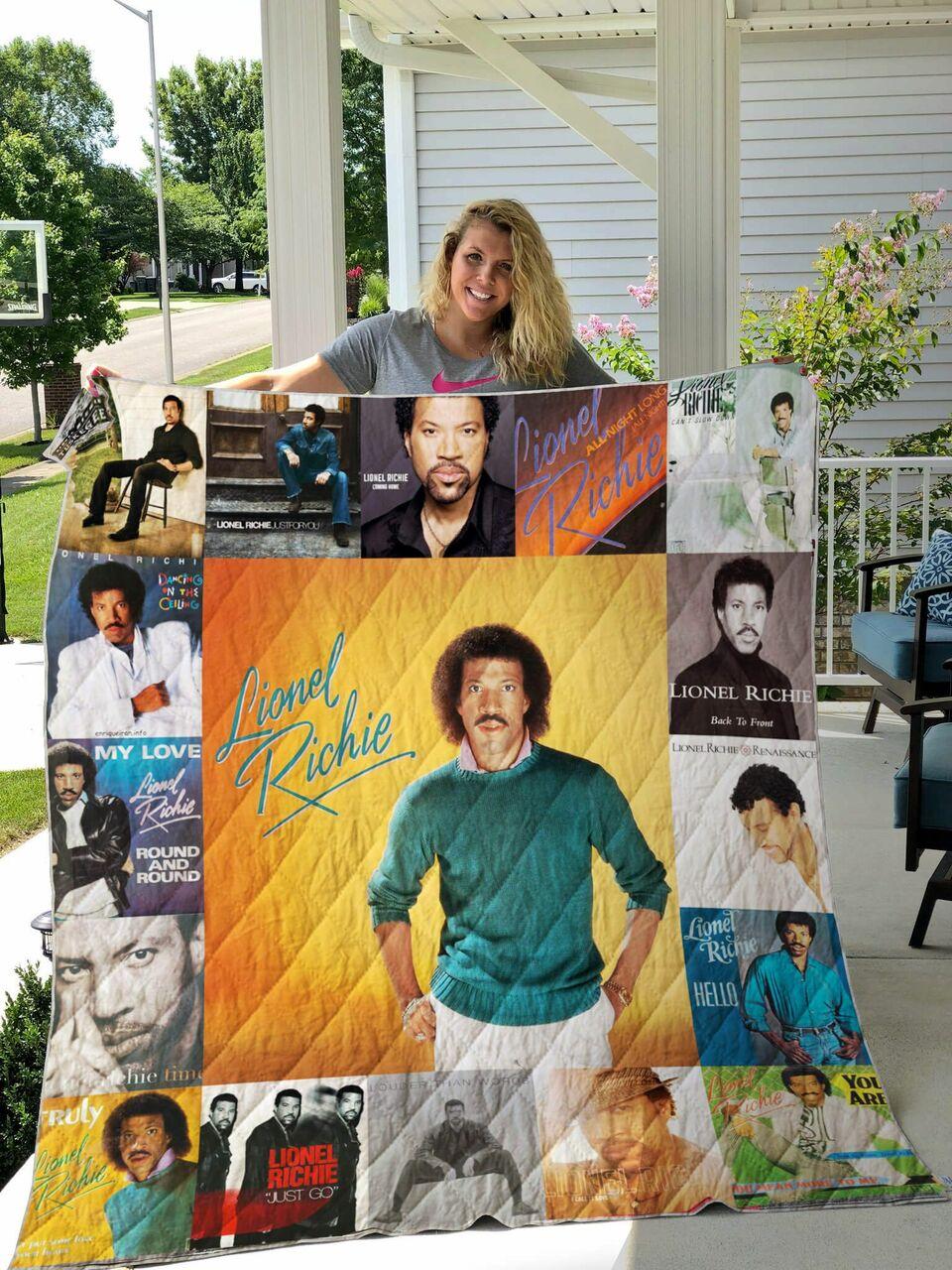 Lionel Richie Albums Quilt Blanket For Fans