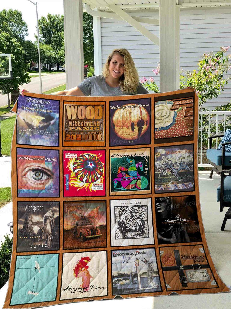 Widespread Panic Albums Quilt Blanket