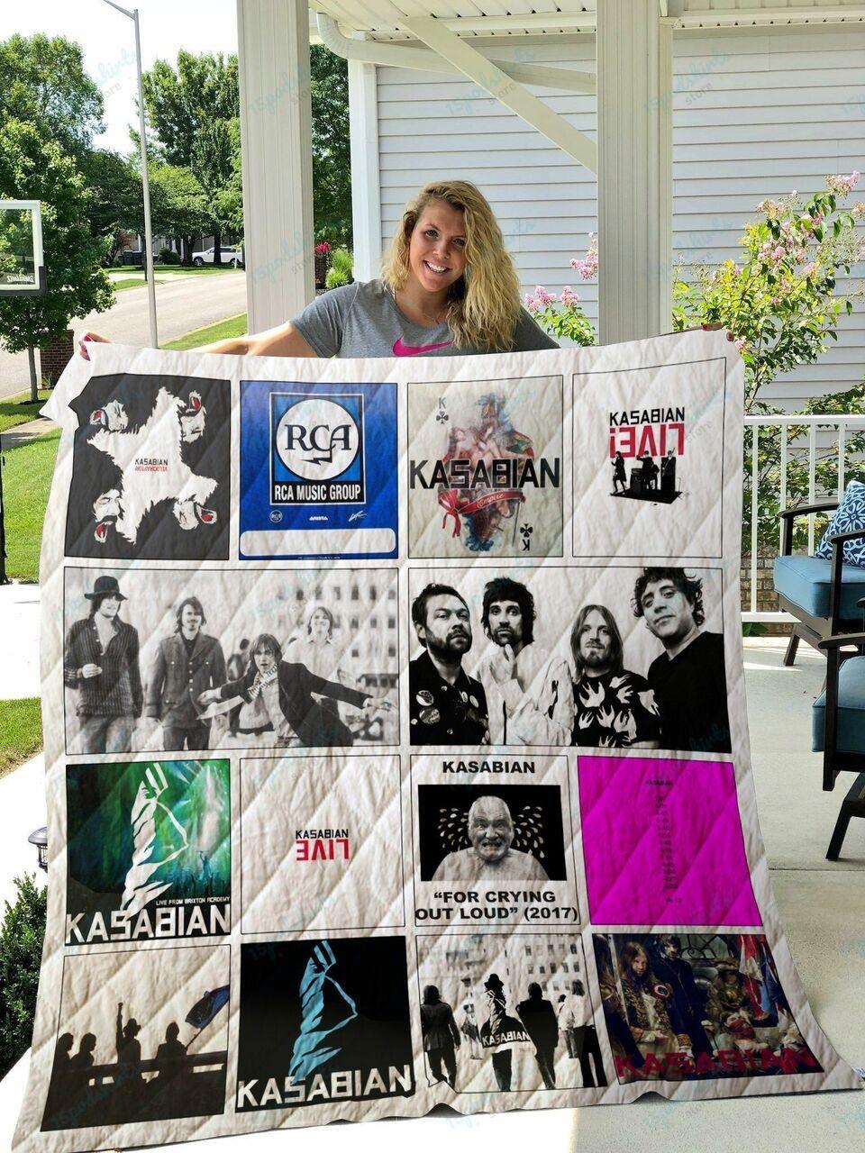 M Kasabian Albums Quilt Blanket For Fans