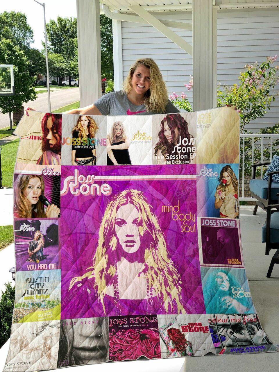 Joss Stone Albums Quilt Blanket For Fans