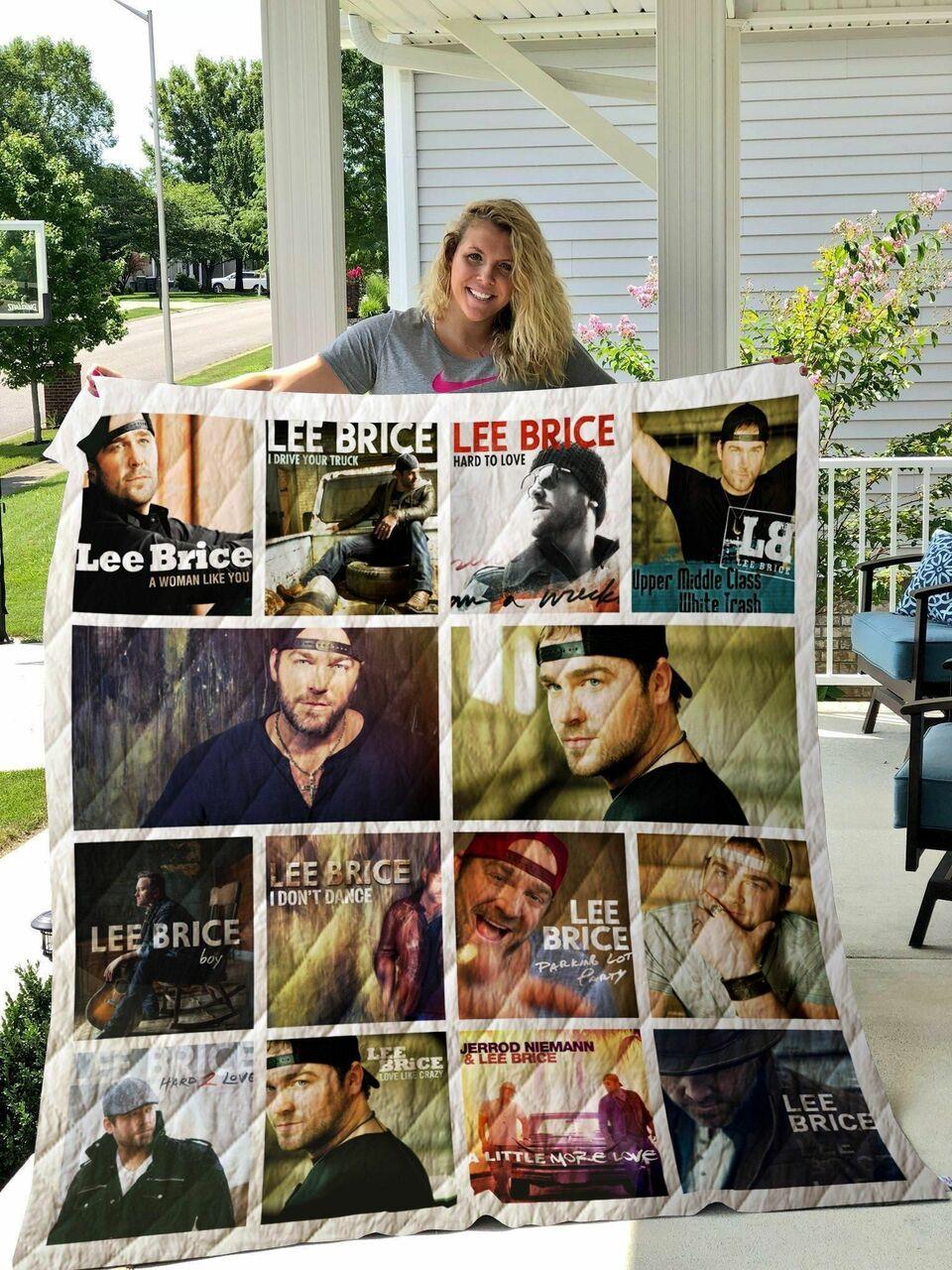 Lee Brice Albums Quilt Blanket