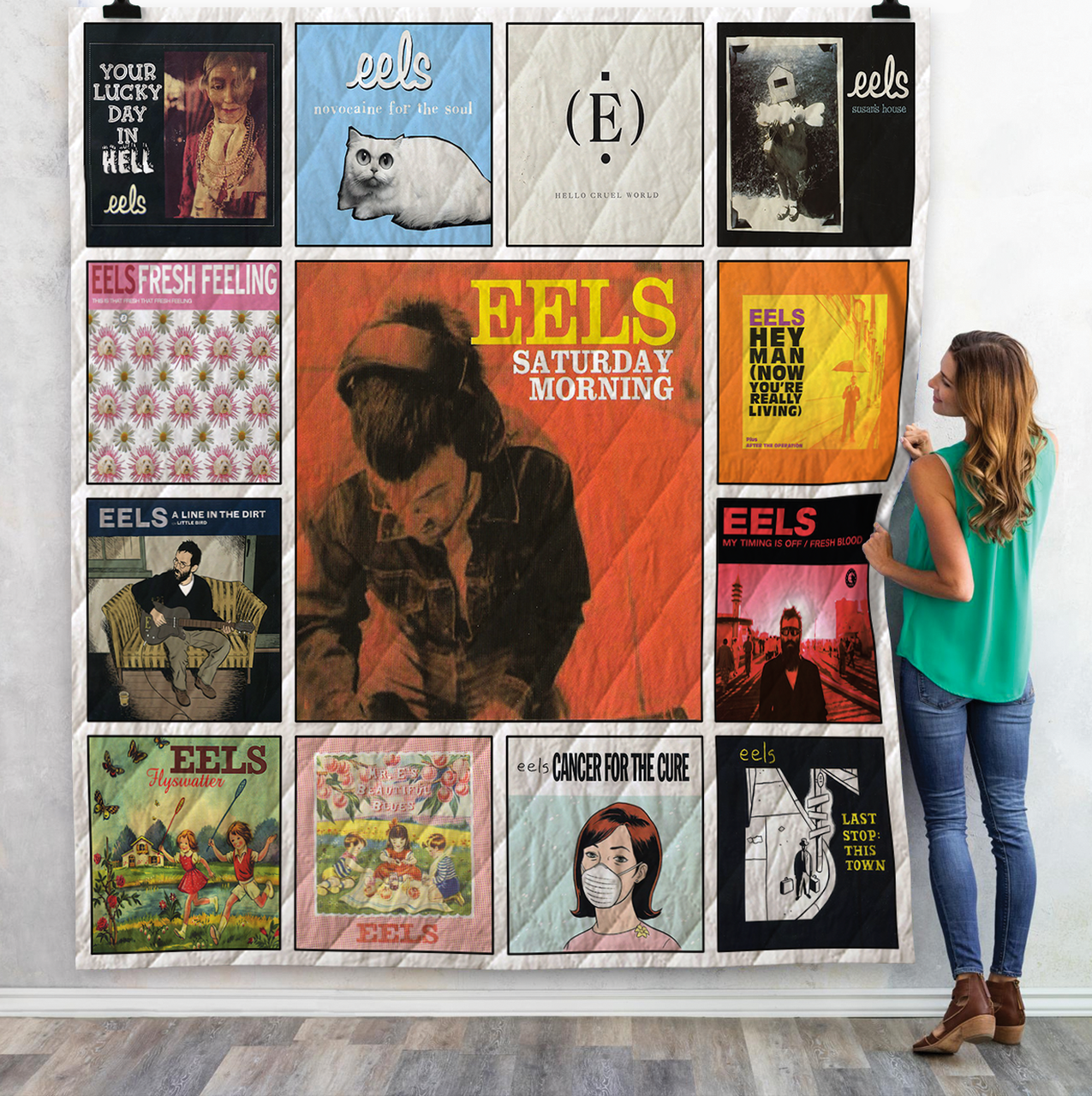 Eels Albums Quilt Blanket For Fans