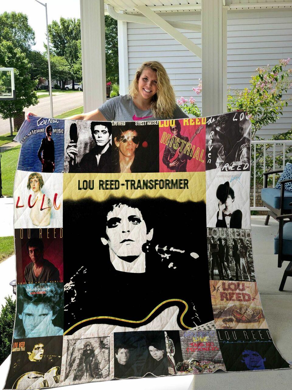 Lou Reed Albums Quilt Blanket For Fans