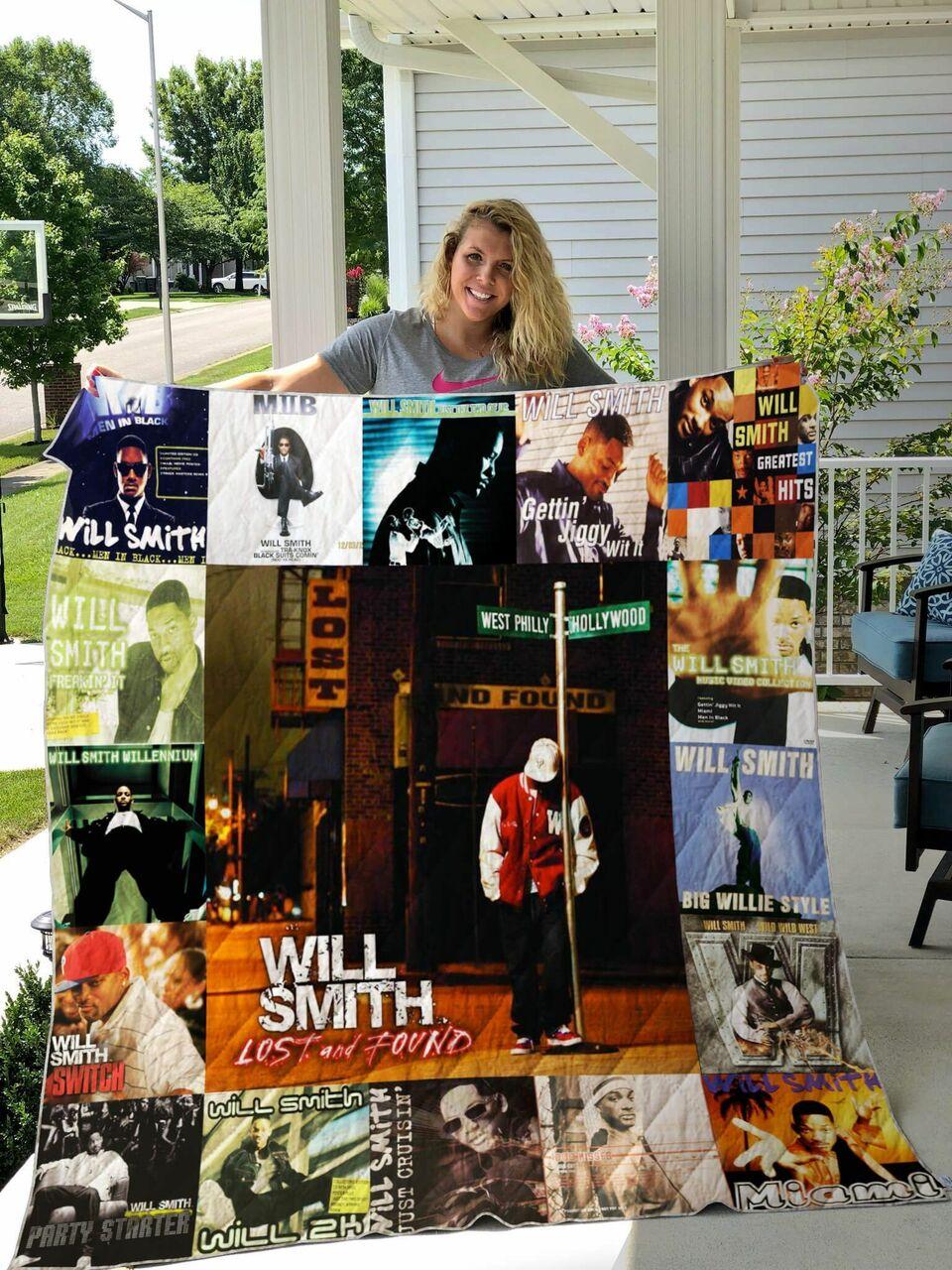 Will Smith Albums Quilt Blanket For Fans
