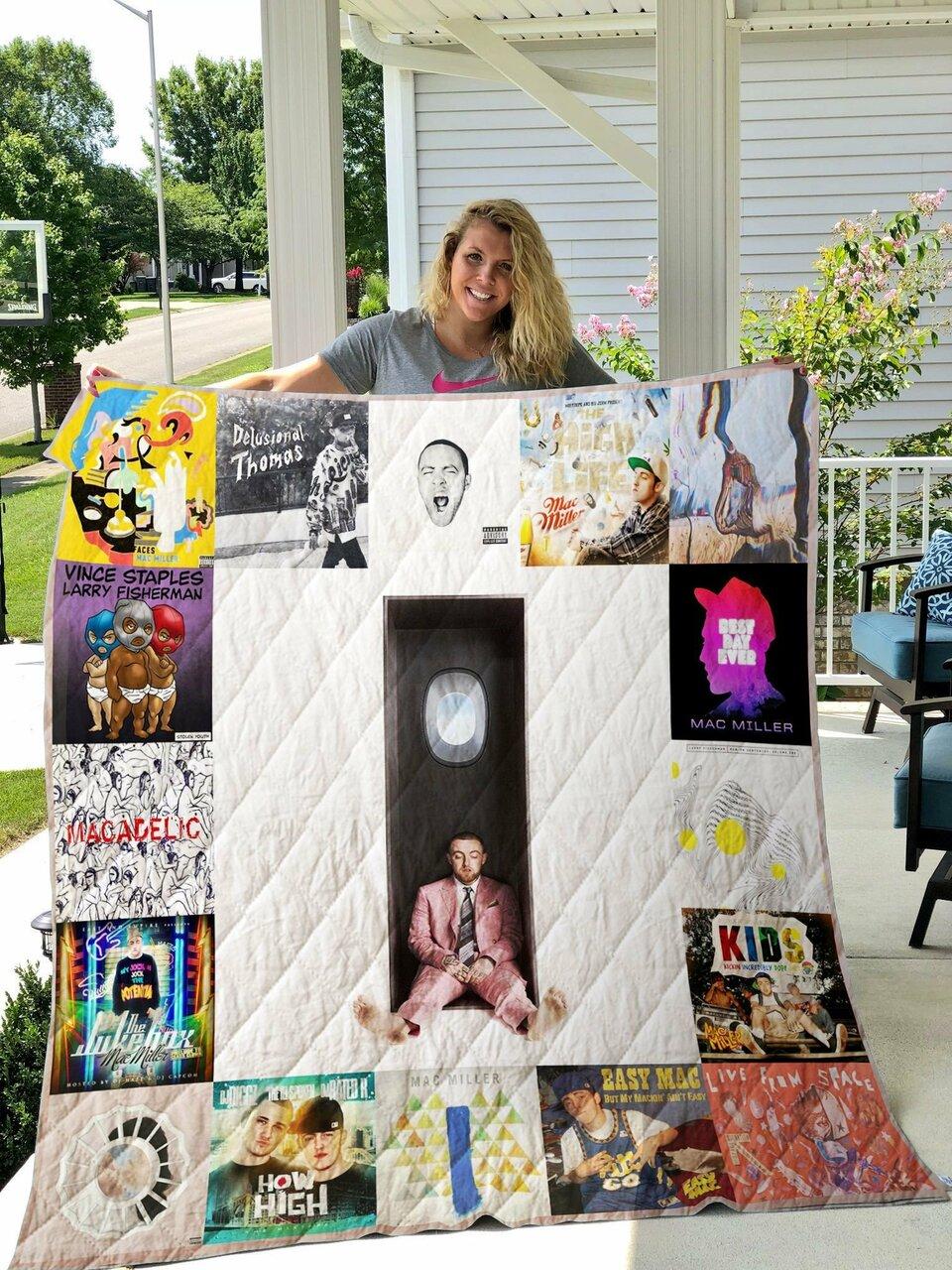 Mac Miller Albums Quilt Blanket For Fans