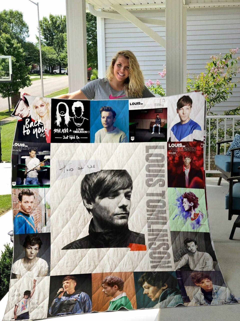 Louis Tomlinson Albums Quilt Blanket For Fans