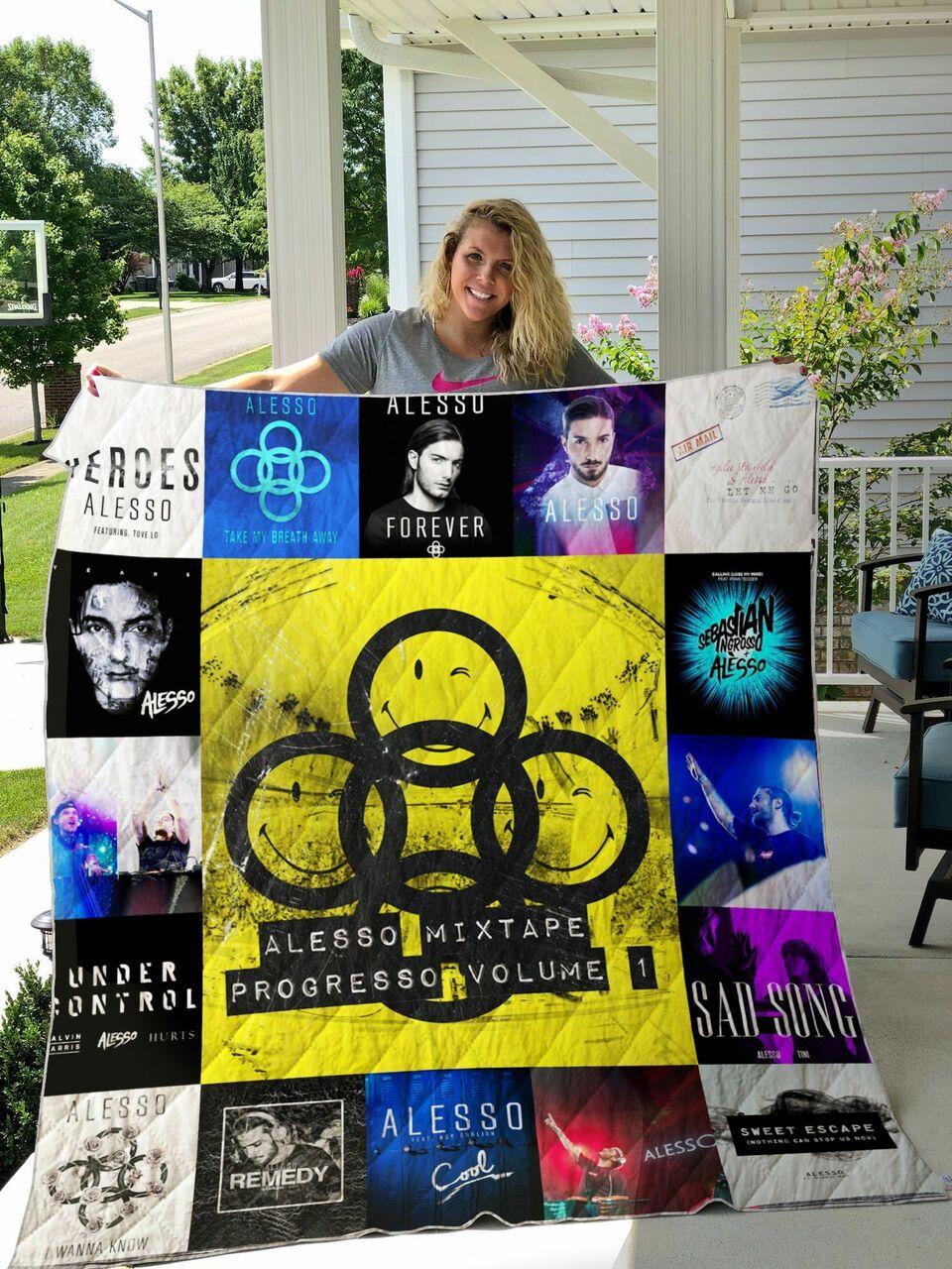 Alesso Albums Quilt Blanket For Fans