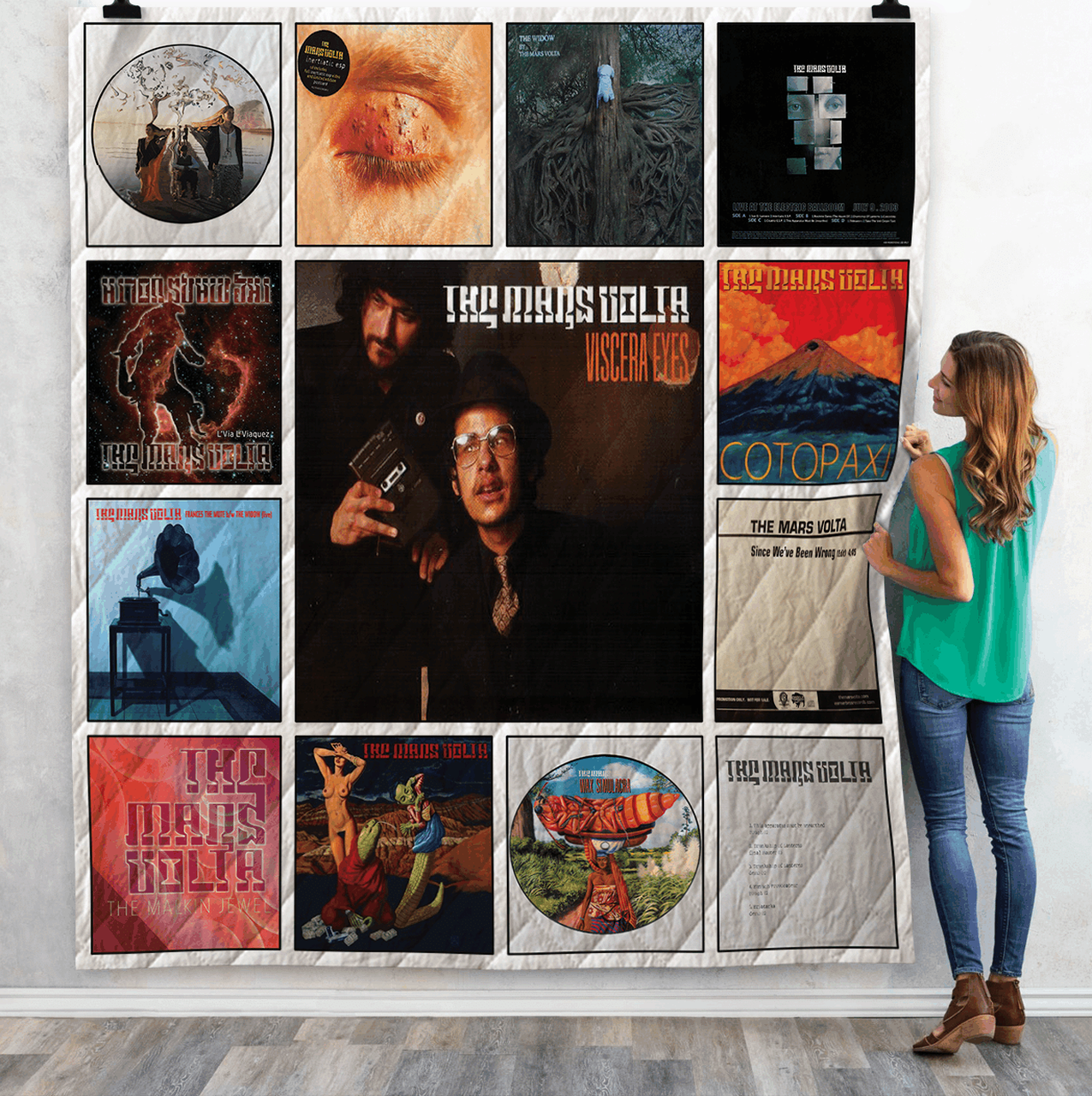 M The Mars Volta Albums Quilt Blanket For Fans