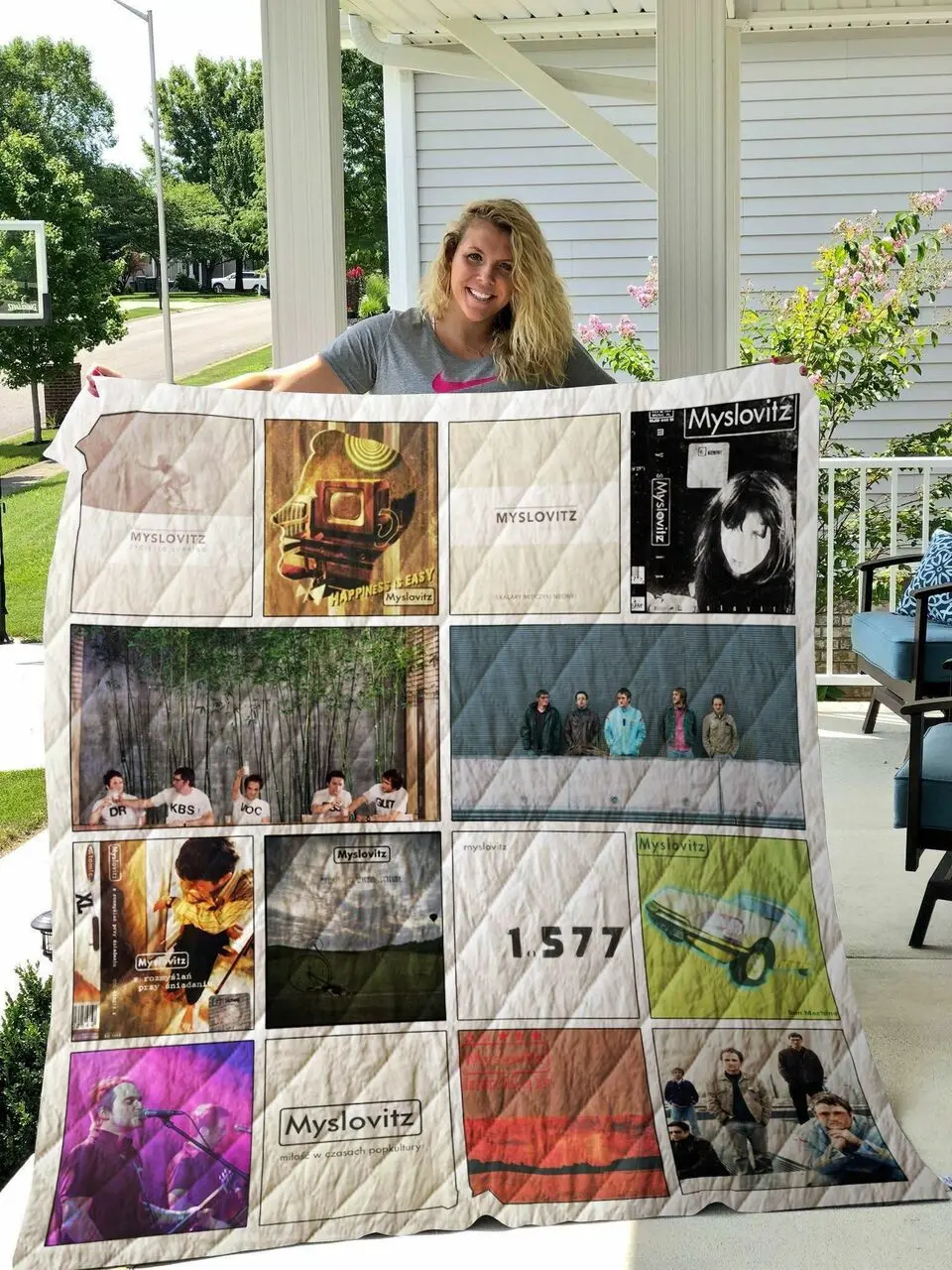 Myslovitz Albums Quilt Blanket