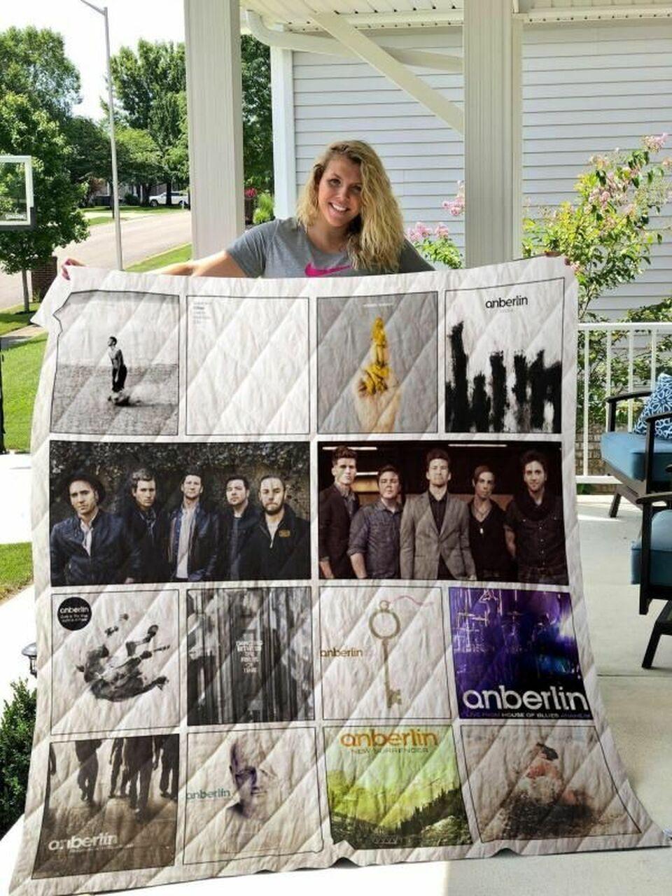 Anberlin Albums Quilt Blanket