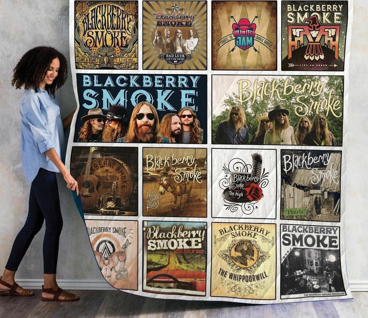 Blackberry Smoke Albums Quilt Blanket