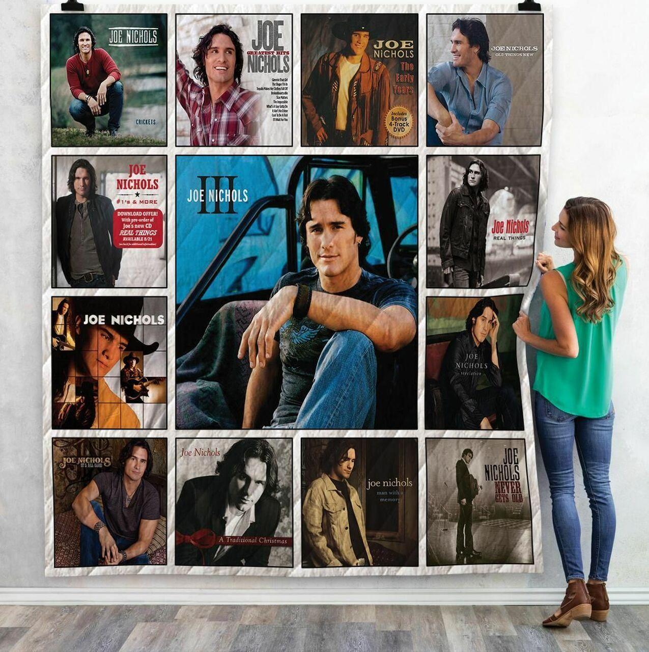 Joe Nichols Albums Quilt Blanket