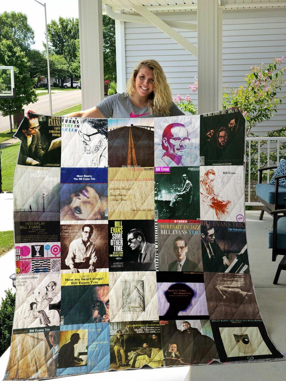 Bill Evans Albums Quilt Blanket For Fans