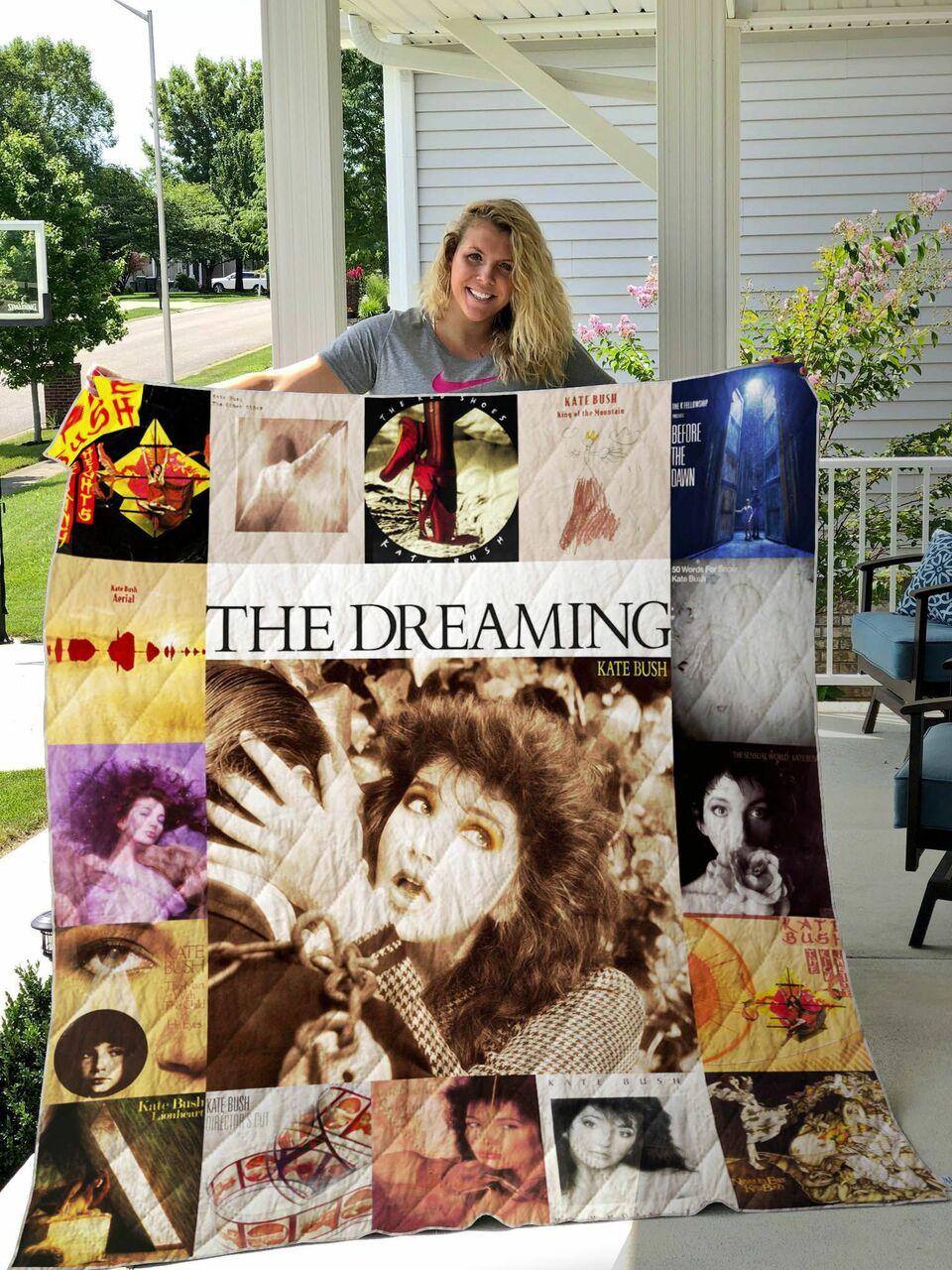 Kate Bush Albums Quilt Blanket For Fans