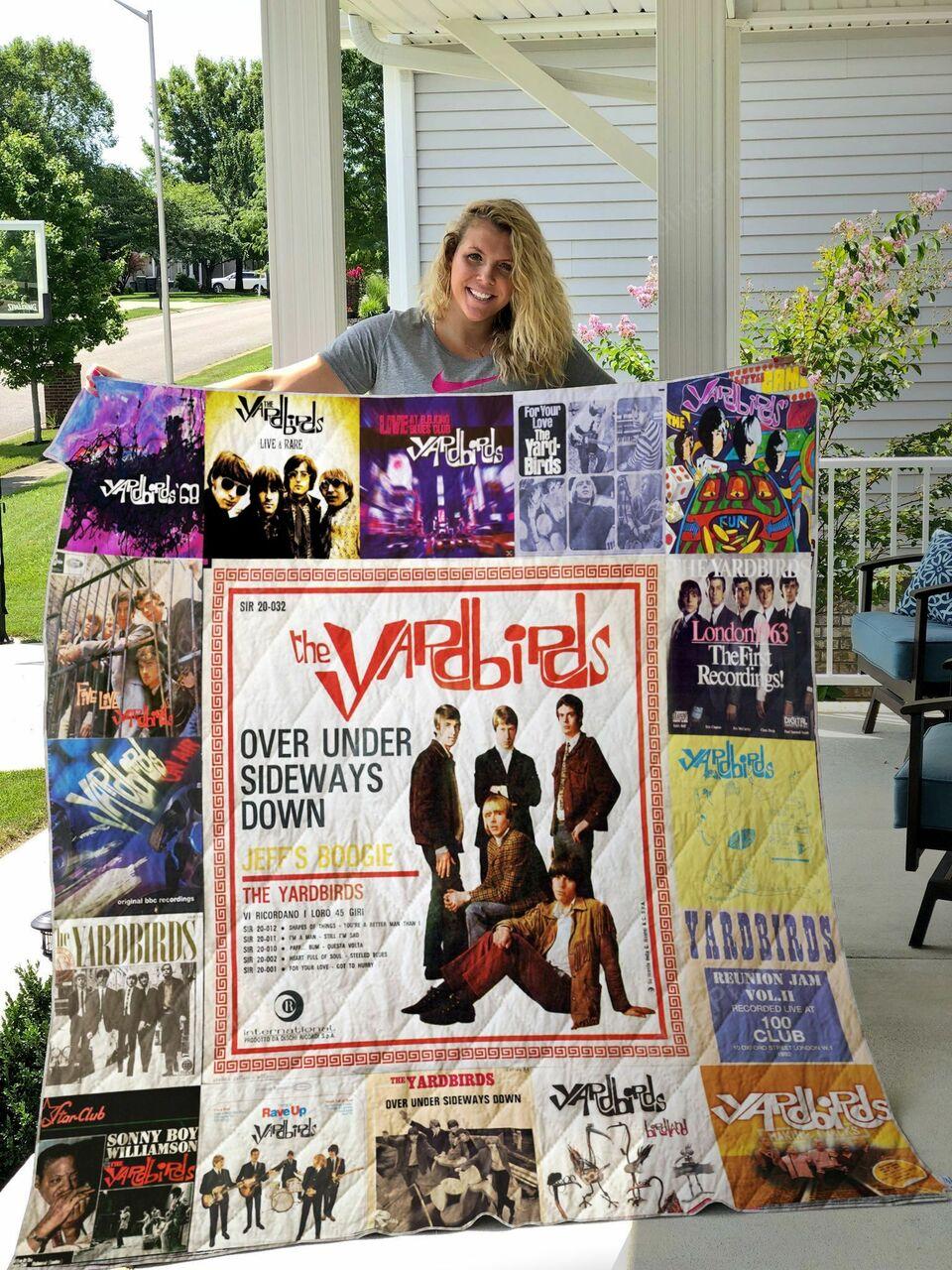 The Yardbirds Albums Quilt Blanket For Fans