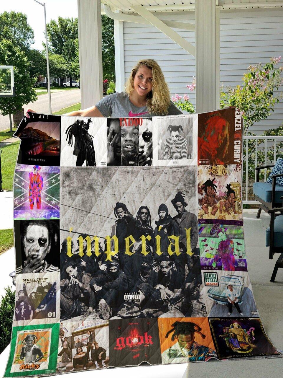 Denzel Curry Albums Quilt Blanket For Fans