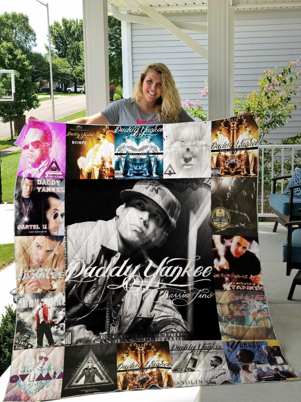 Daddy Yankee Albums Quilt Blanket For Fans