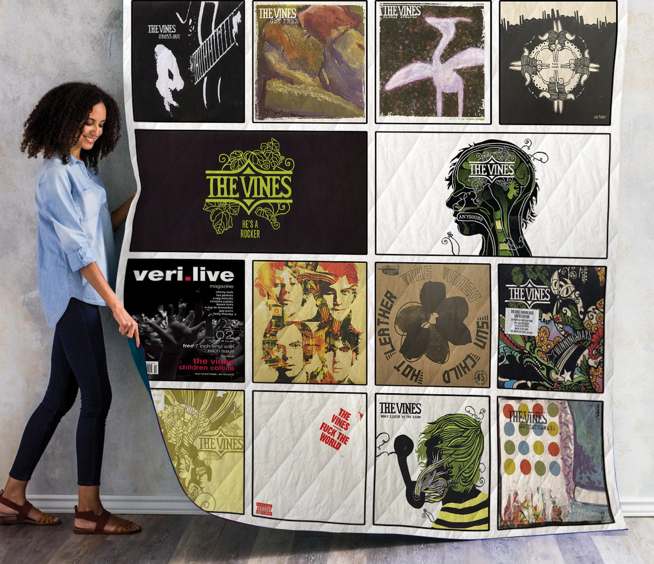 The Vines Albums Quilt Blanket For Fans