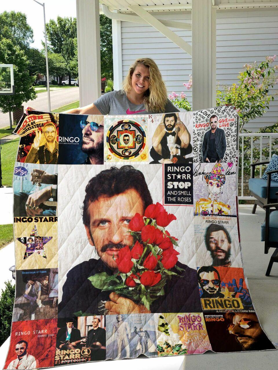 Ringo Starr Albums Quilt Blanket For Fans