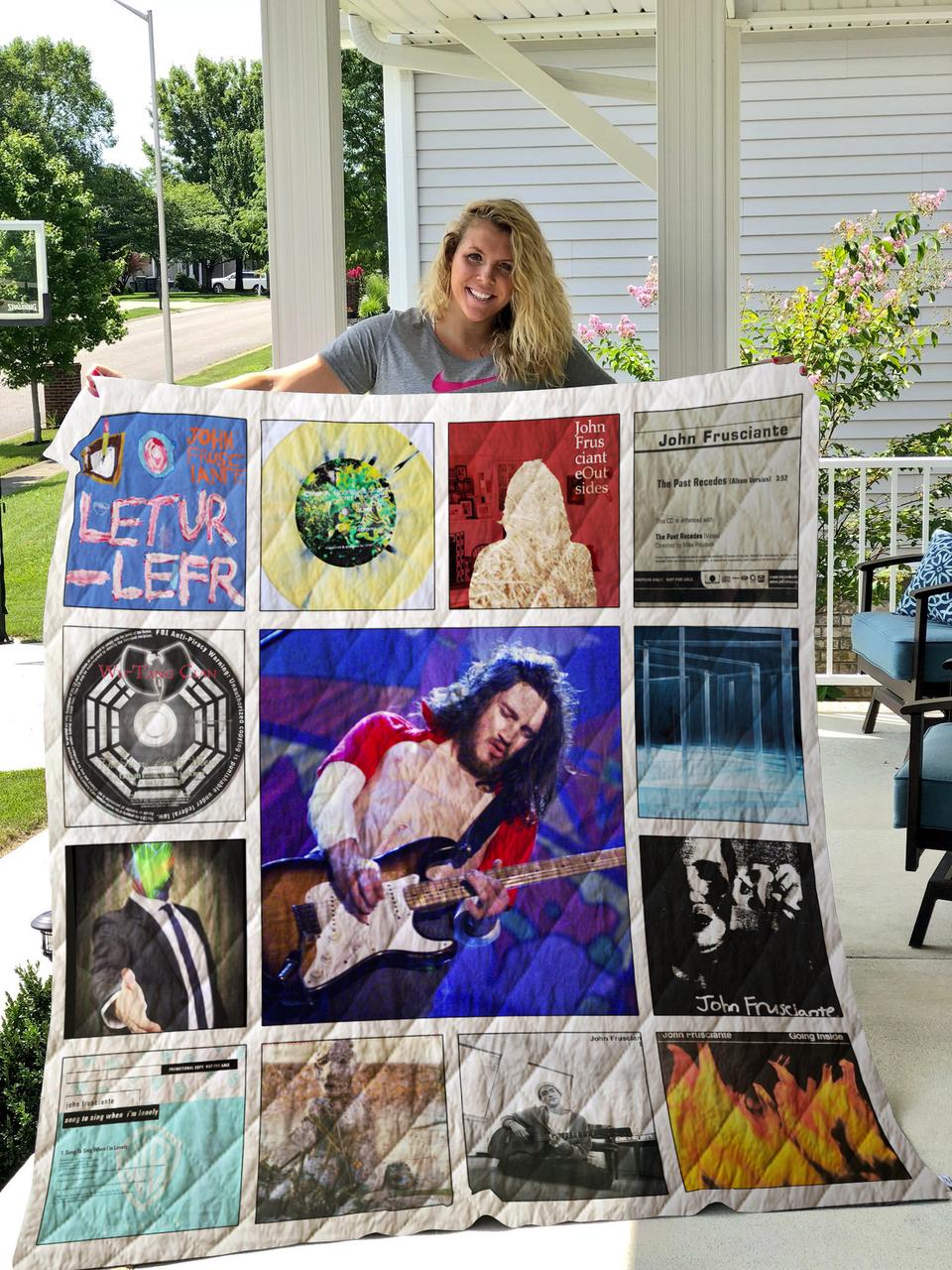 John Frusciante Albums Quilt Blanket For Fans
