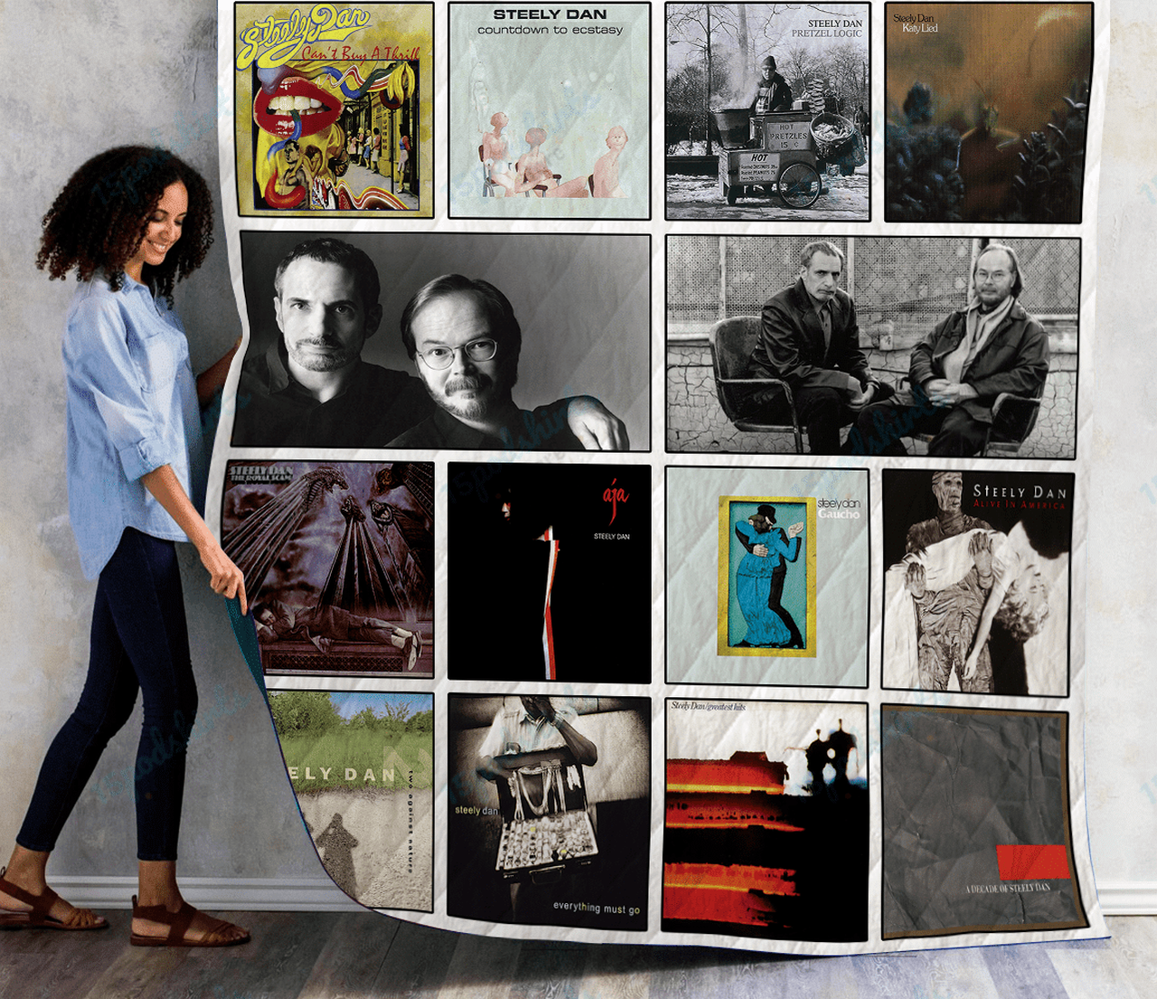 Steely Dan Albums Quilt Blanket For Fans