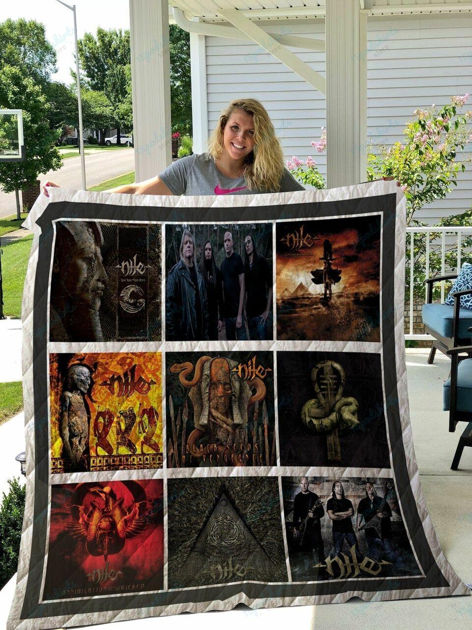 Nile Best Albums Quilt Blanket