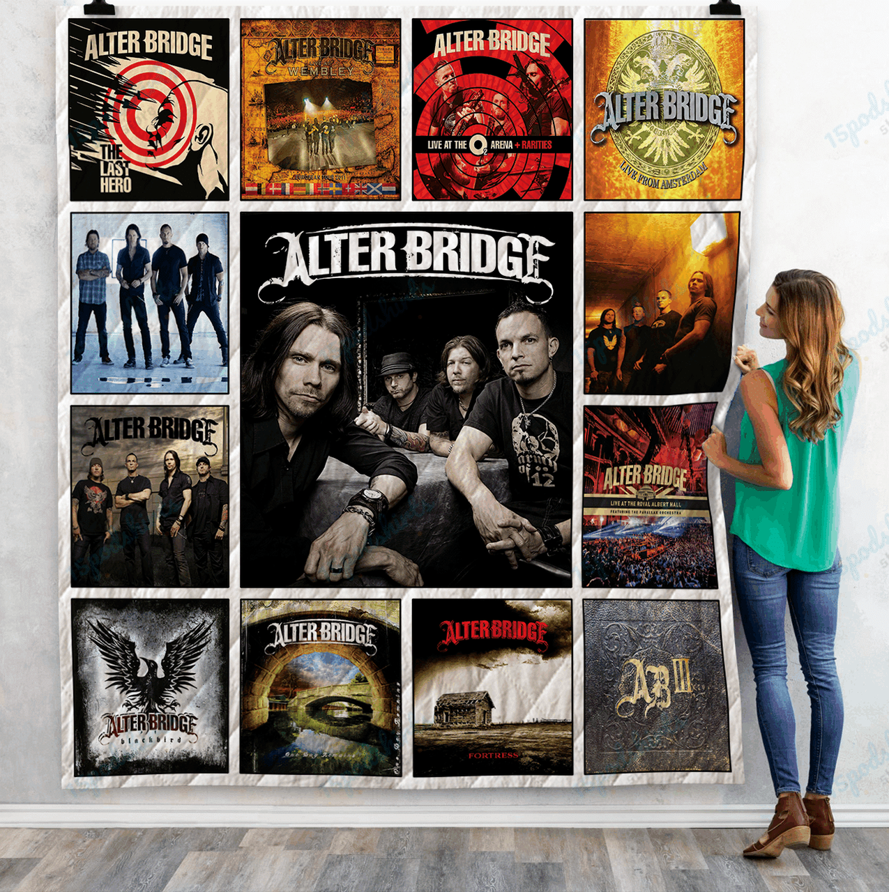 Alter Bridge Albums Quilt Blanket