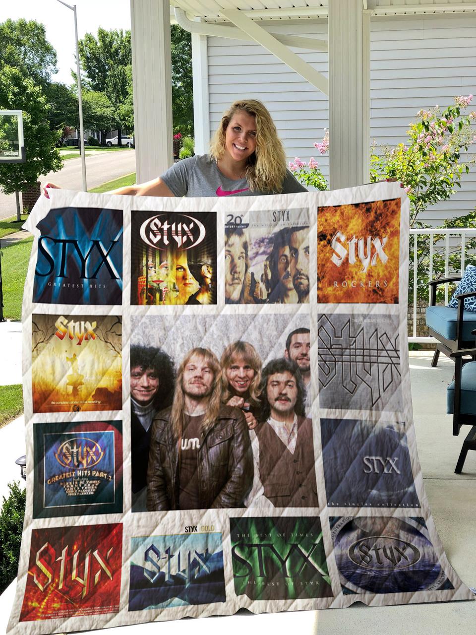 Styx Albums Quilt Blanket For Fans