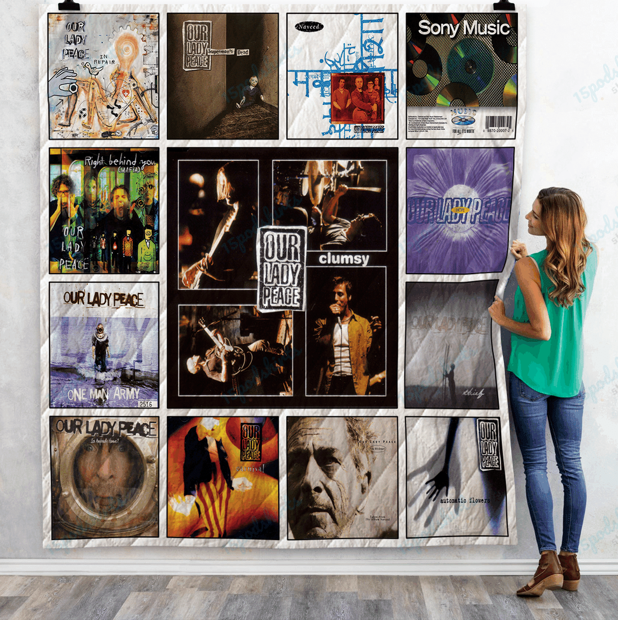 M Our Lady Peace Albums Quilt Blanket For Fans