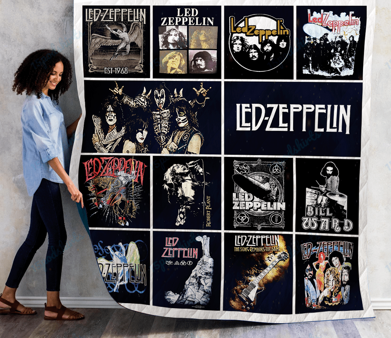 M Lz Albums Quilt Blanket