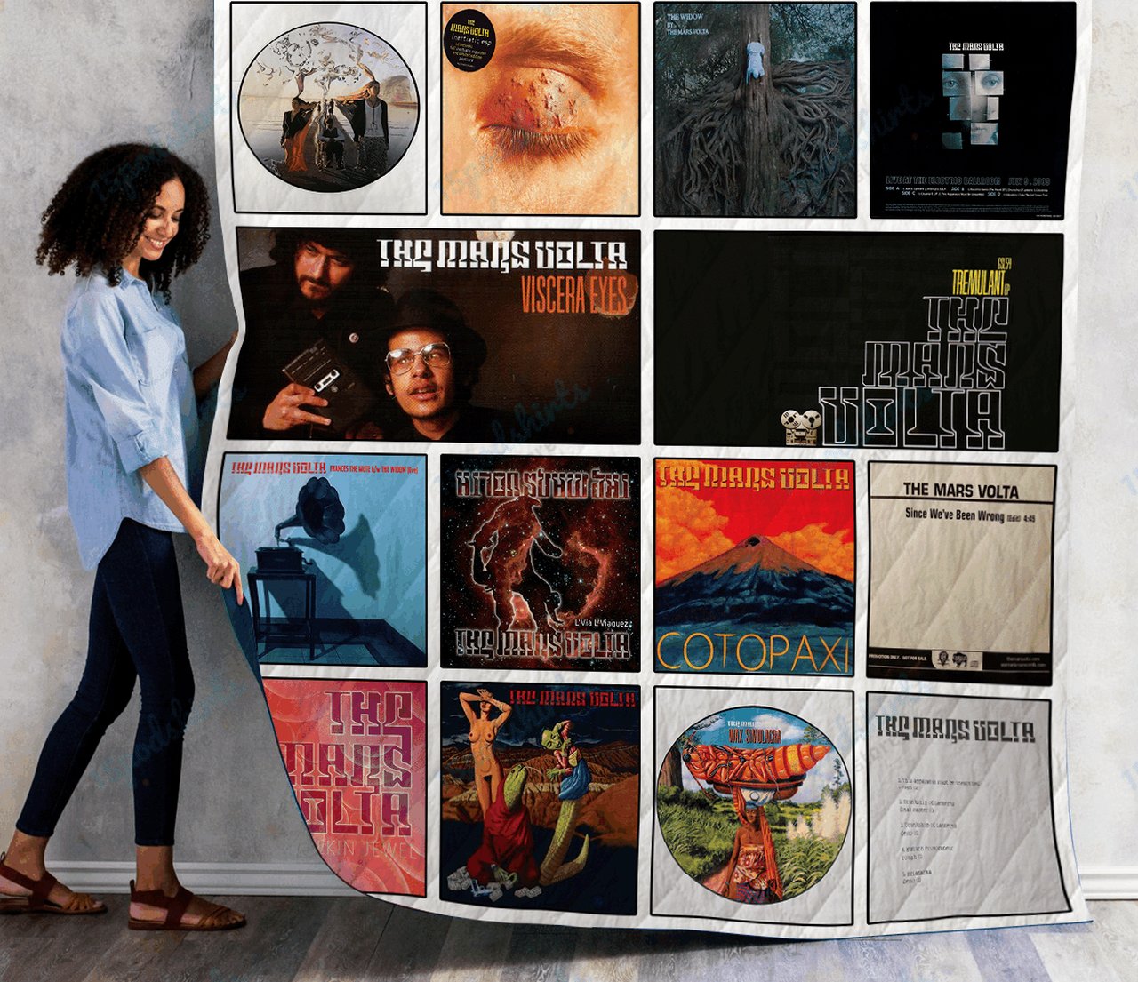 M The Mars Volta Albums Quilt Blanket For Fans