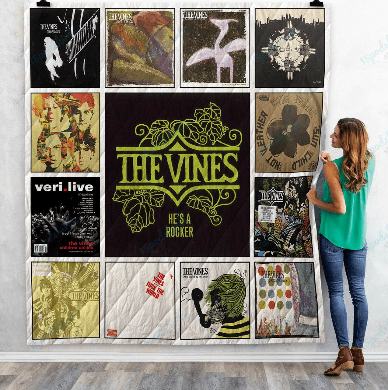 M The Vines Albums Quilt Blanket For Fans