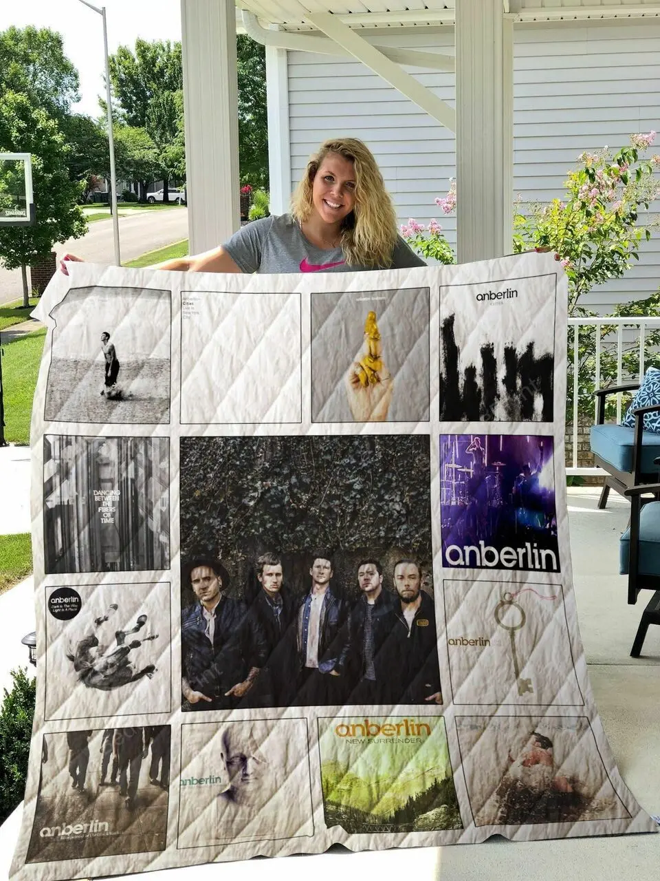 Anberlin Albums Quilt Blanket