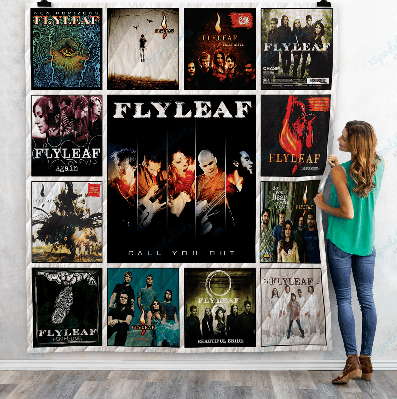 Flyleaf Albums Quilt Blanket For Fans